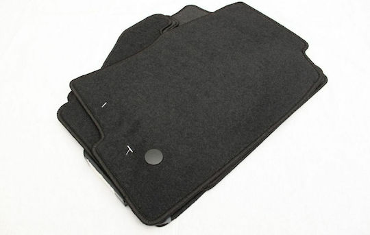 Petex Set of Front and Rear Mats 4pcs for Nissan Pathfinder 2010+ Black