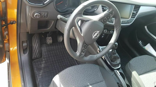 Frogum Set of Front and Rear Mats 4pcs for Opel Crossland X 2017 Black