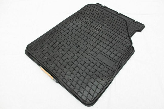 Frogum Set of Front and Rear Mats 4pcs for Renault Espace 2015 Black