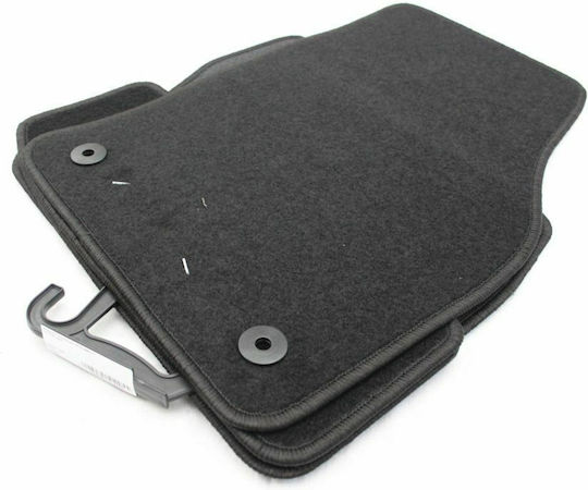 Petex Set of Front and Rear Mats 4pcs for Audi Q2 2016+ Black / Gray