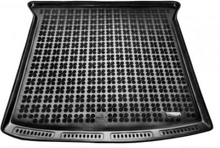 Rezaw Plast Trunk Mat Tray Type for Seat Alhambra Volkswagen Sharan 2010 Black