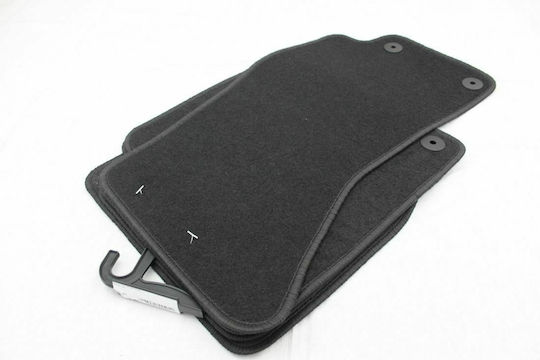 Petex Set of Front and Rear Mats 4pcs for Audi A8 2017+ Black