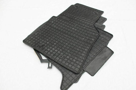 Frogum Set of Front and Rear Mats 4pcs for Volkswagen Amarok 2009 Black
