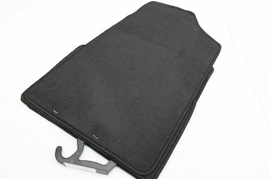 Petex Set of Front and Rear Mats 4pcs for Peugeot 607 2001-2011 Black