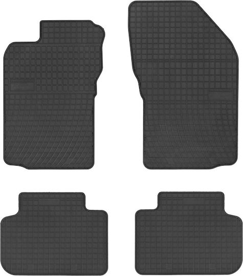 Frogum Set Covorașe Față și Spate 4buc din Furtun pentru Alfa Romeo Alfa 147 2000-2010 Negre