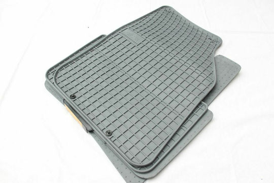 Frogum Set of Front and Rear Mats 4pcs for Audi Q7 2006-2014 Gray