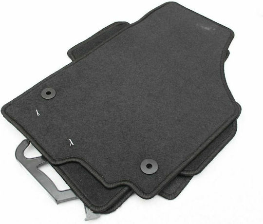 Petex Set of Front and Rear Mats 4pcs for Seat Altea 2009+ Black