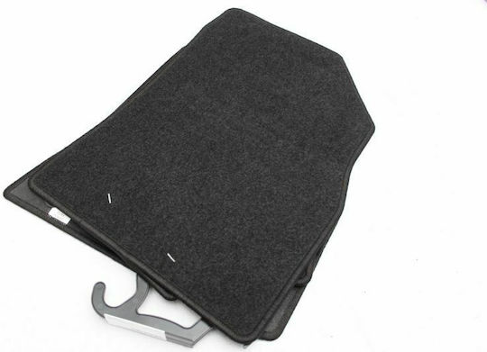 Petex Set of Front and Rear Mats 3pcs for Peugeot 5008 2009-2016 Black