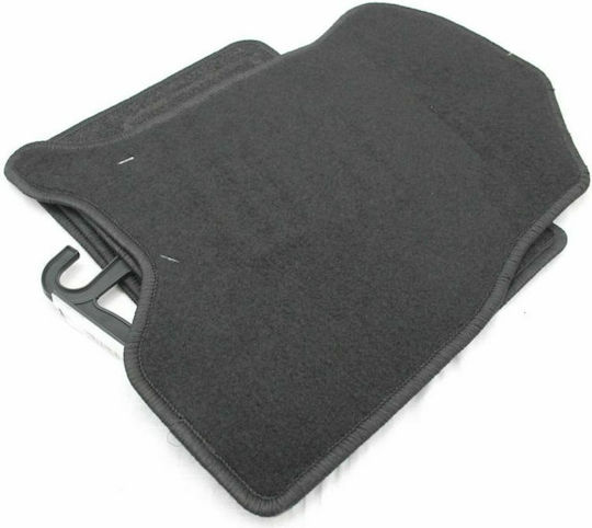 Petex Set of Front and Rear Mats 4pcs for Peugeot iOn 2010+ Black