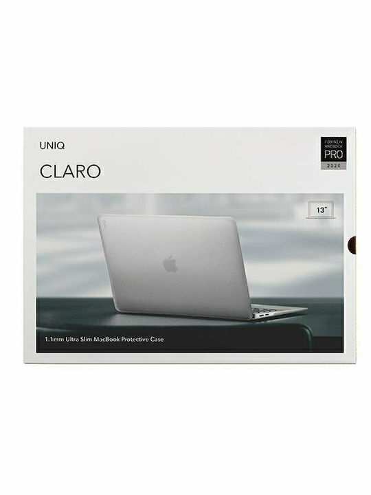 Uniq Husk Pro για MacBook Pro 13 (2020) Κάλυμμα για Laptop 13" Dove Matte Clear