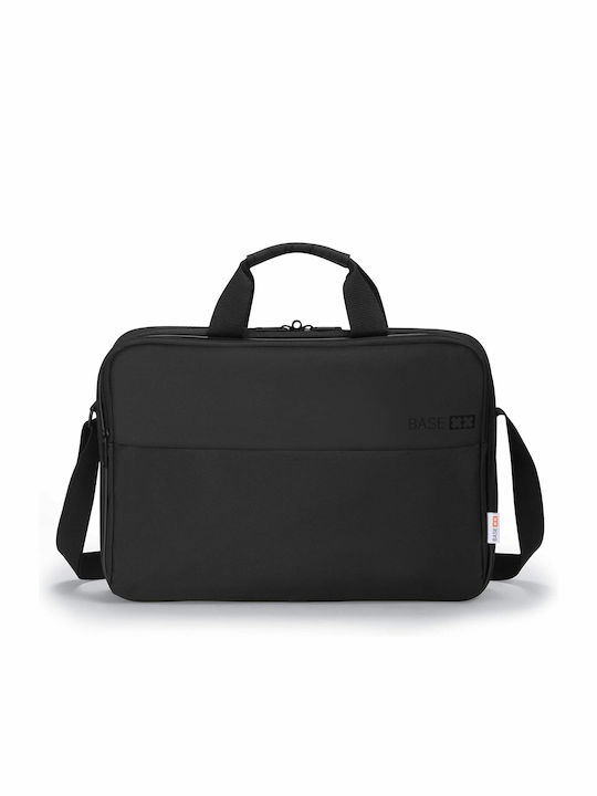 Dicota Base XX Clamshell Τσάντα Ώμου / Χειρός για Laptop 14.1" σε Μαύρο χρώμα
