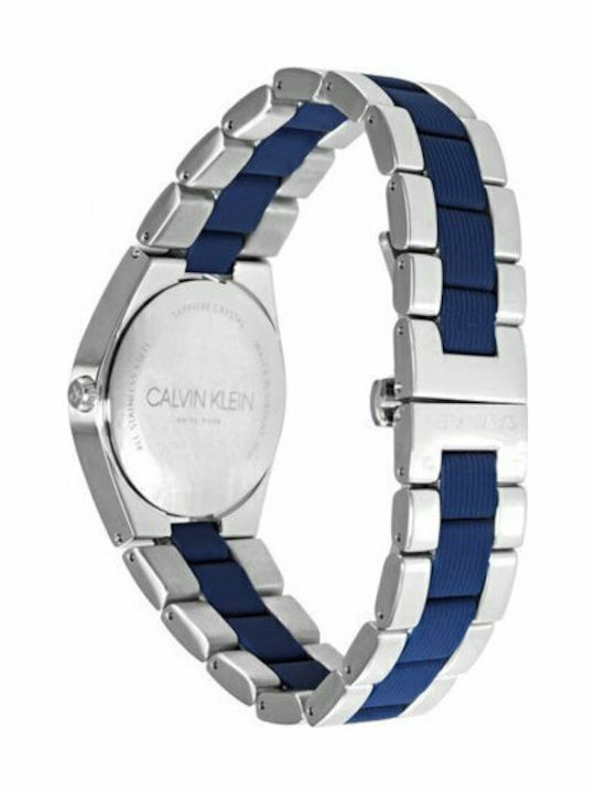 Calvin Klein Contrast Women's Watch with Metal Bracelet