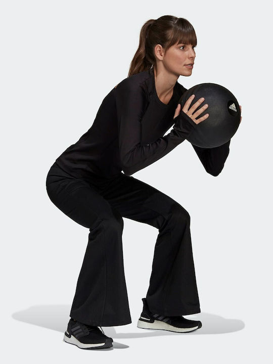 Karlie Kloss Sweatpants Flared Black