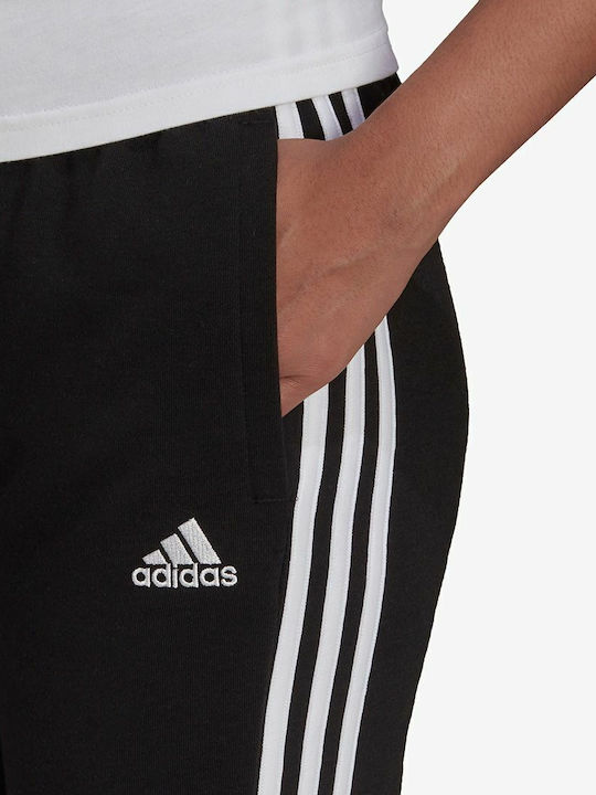 Talie înaltă Pantaloni de Trening cu elastic Negru