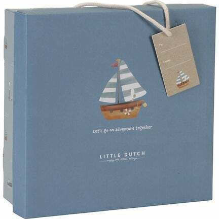 Little Dutch Baby Gift Set Sailors Bay for Boy 3pcs