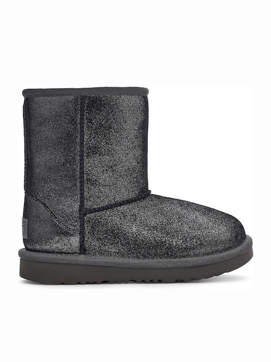 Classic II Suede Kids Boots Black