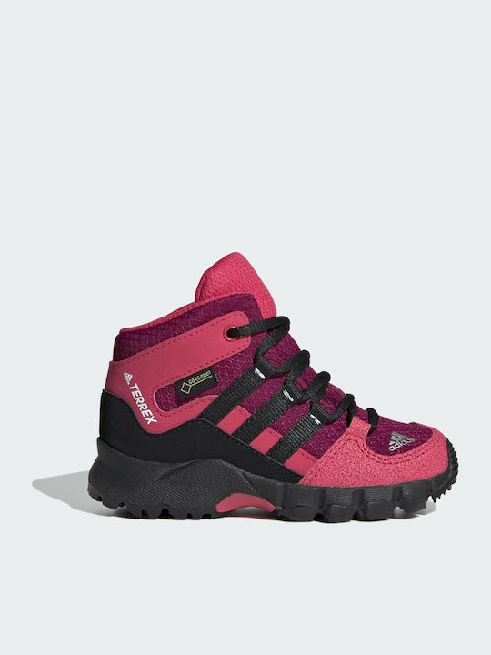 Παιδικά Μποτάκια Πεζοπορίας Terrex Mid GTX I Αδιάβροχα Power Berry / Core Black / Power Pink