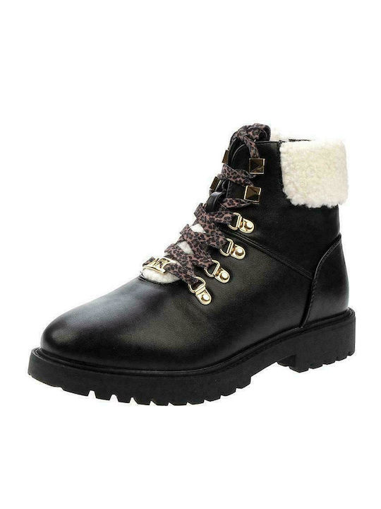Madeline Kyra Kids Boots with Zipper Black