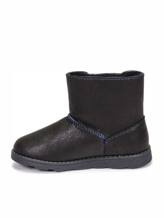Kinderstiefeletten mit Reißverschluss Marineblau