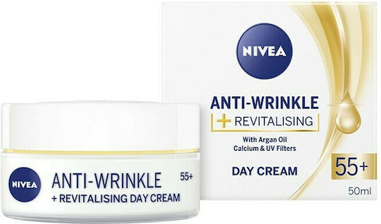 Nivea Anti-Wrinkle 55+ Revitalizing Gel Face Day 50ml