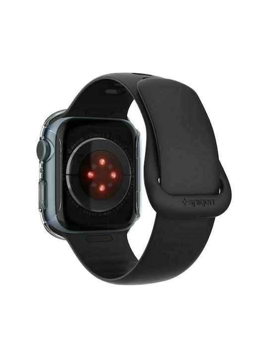 Spigen Thin Fit Plastic Case Crystal Clear for Apple Watch 45mm
