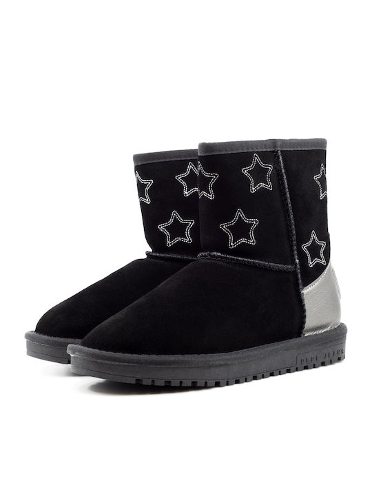 Angel Suede Ghete Pentru Copii Negre