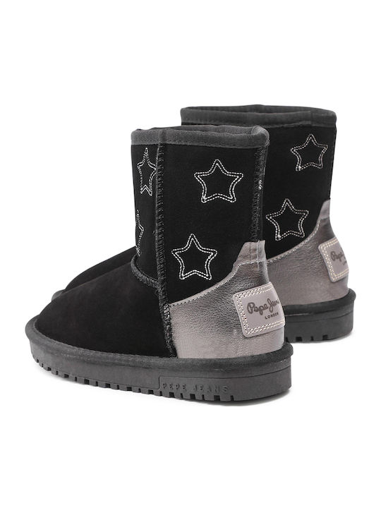 Angel Suede Ghete Pentru Copii Negre