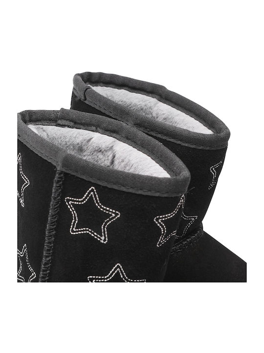 Angel Suede Ghete Pentru Copii Negre