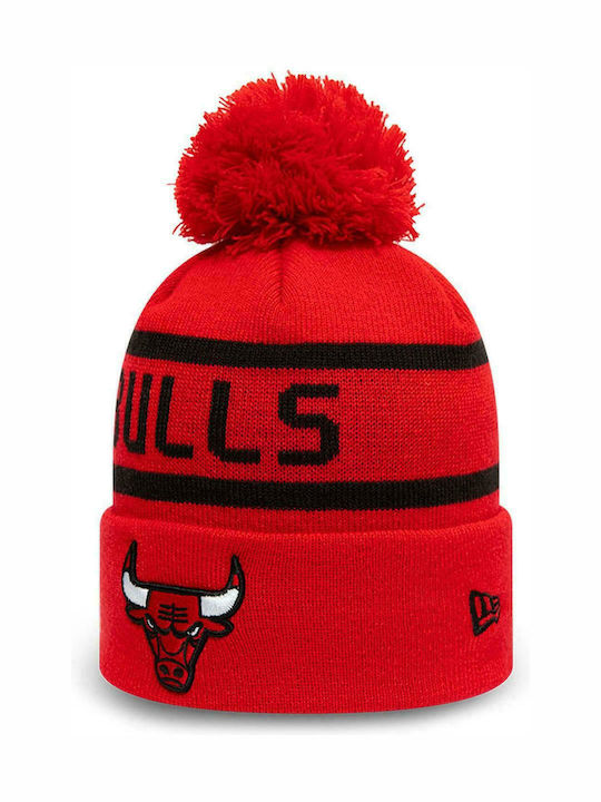 Chicago Bulls Παιδικό Σκουφάκι Πλεκτό Κόκκινο