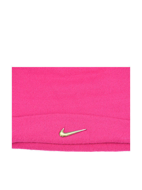 Swoosh Παιδικό Σκουφάκι Πλεκτό Φούξια