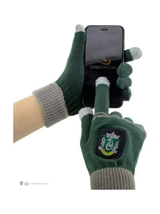 Harry Potter Slytherin Kids Beanie Set with Gloves Knitted Green