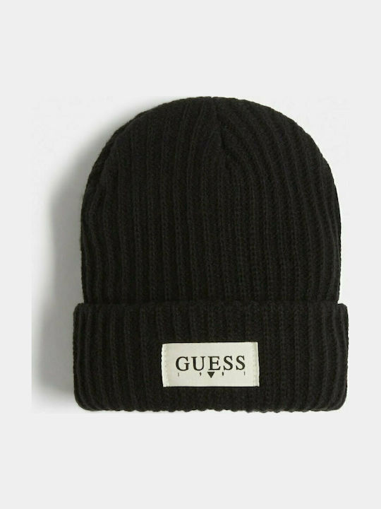 Kids Beanie Knitted Black