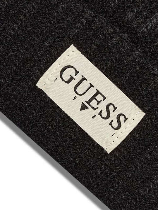 Kids Beanie Knitted Black