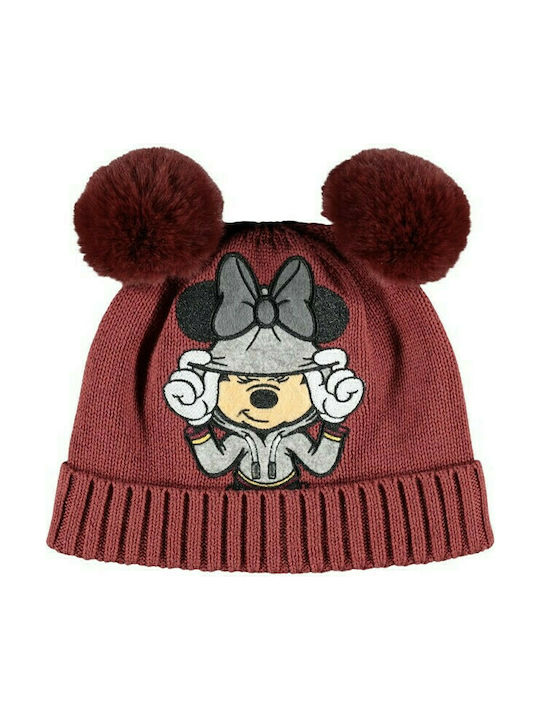 Name It Kids Beanie Knitted Burgundy