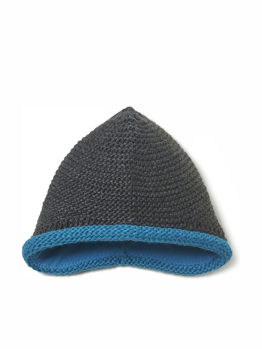Kinder Mütze Gestrickt Gray