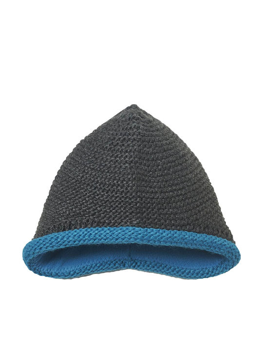 Kinder Mütze Gestrickt Gray