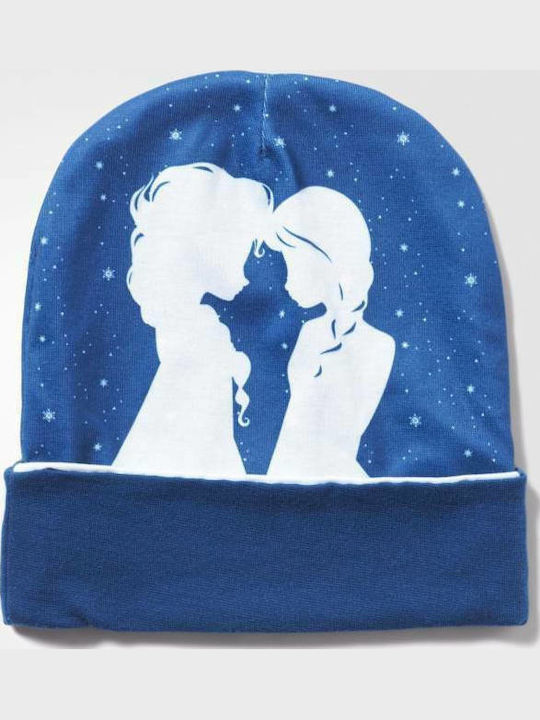 Disney Frozen Παιδικό Σκουφάκι Πλεκτό Μπλε