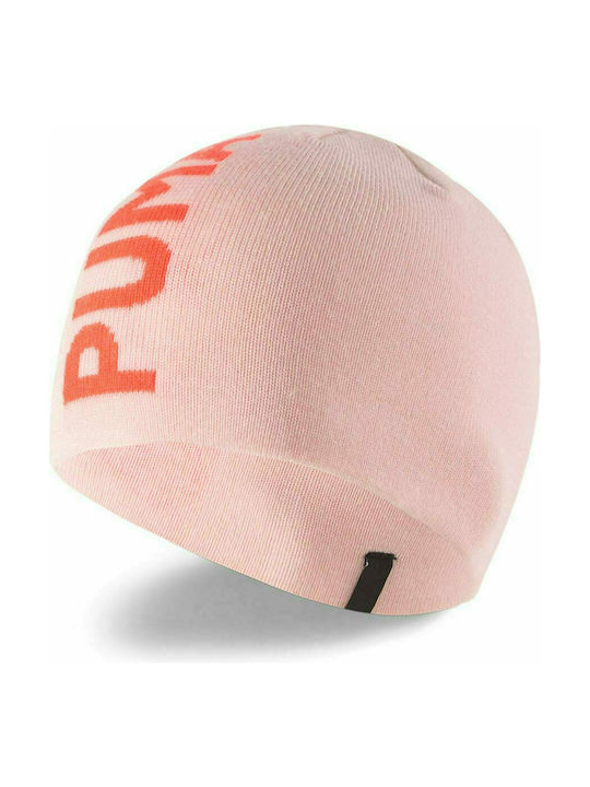 Puma Παιδικό Σκουφάκι Πλεκτό Ροζ