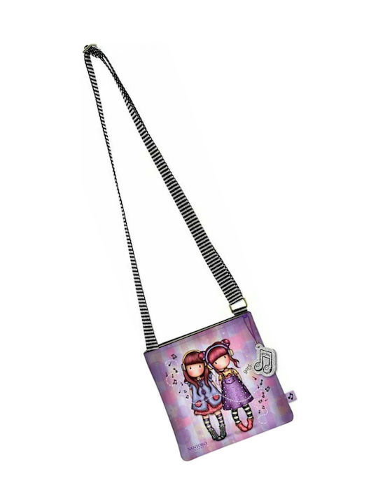 Santoro The Duet Geantă pentru Copii de umar Violet 20buccm.