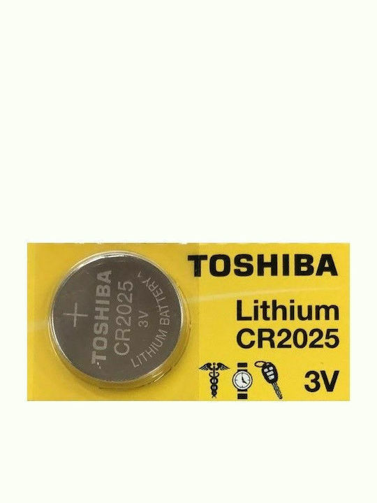 Toshiba CP-1 Μπαταρία Λιθίου Ρολογιών CR2025 3V 1τμχ