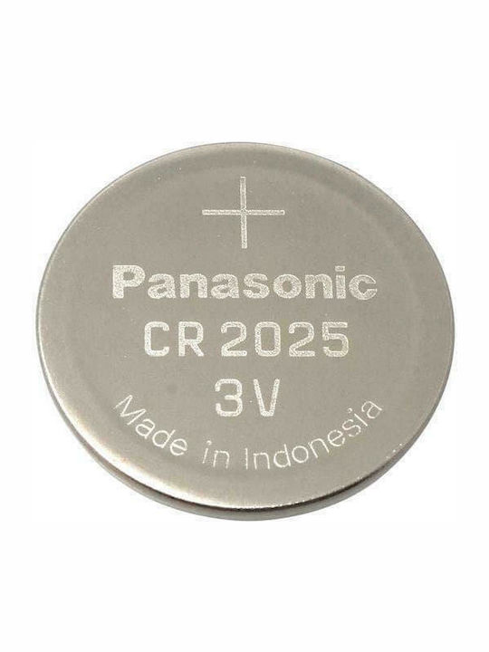 Panasonic Lithium Power Μπαταρία Ρολογιών CR2025 3V 1τμχ