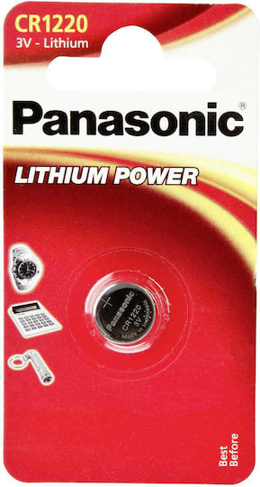 Panasonic Cell Power Batterie Lithium CR1220 3V 1Stück