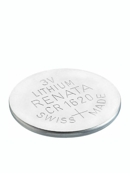 Renata Μπαταρία Λιθίου Ρολογιών CR1620 3V 1τμχ
