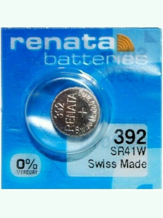 Renata 392 Μπαταρία Silver Oxide Ρολογιών SR41 1.55V 1τμχ