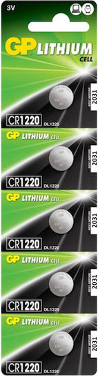 GP Batteries Lithium Cell Batterie CR1220 3V 1Stück