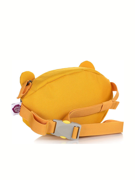Affenzahn Timmy Tiger Παιδικό Τσαντάκι Μέσης Πορτοκαλί 21.5x5.5x5.5εκ.