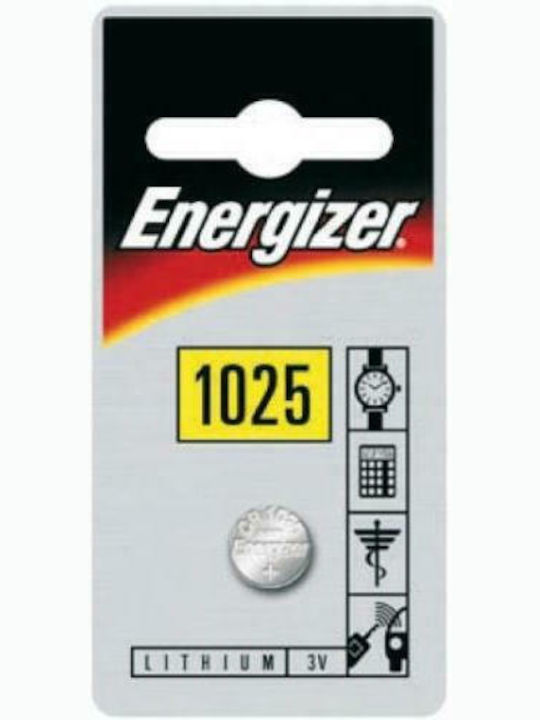Energizer Μπαταρία Λιθίου Ρολογιών CR1025 3V 1τμχ
