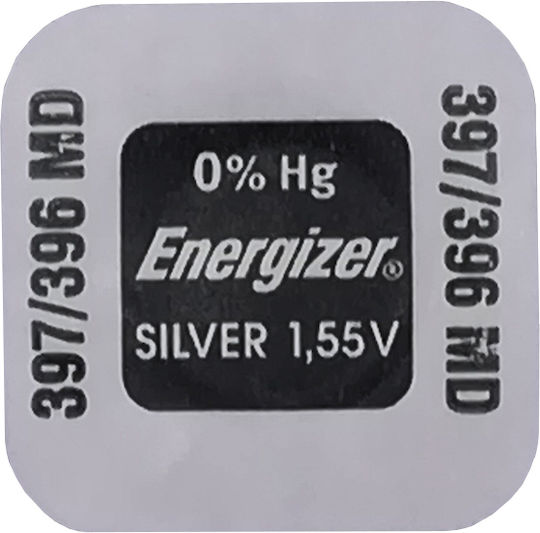 Energizer 397/396 Μπαταρία Silver Oxide Ρολογιών SR59 1.55V 1τμχ