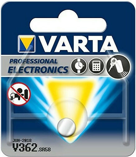 Varta Professional Electronics V362 Batterie Silber-Oxid für Uhren SR58 1.55V 1Stück