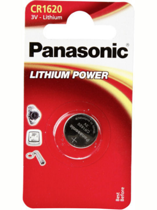 Panasonic Lithium Power Watch Battery CR1620 3V 1pcs
